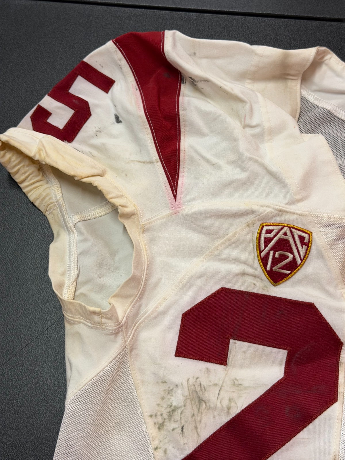 Ronald Jones II Game Worn USC Trojans Football Jersey #25