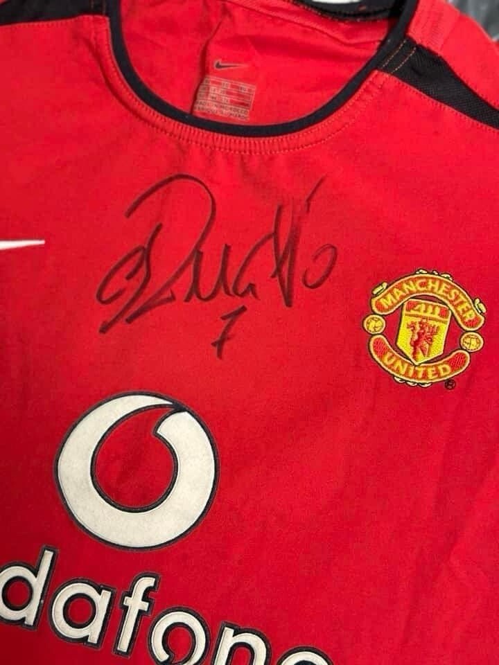 Cristiano Ronaldo Signed Manchester United Stadium Authentic Home Jersey