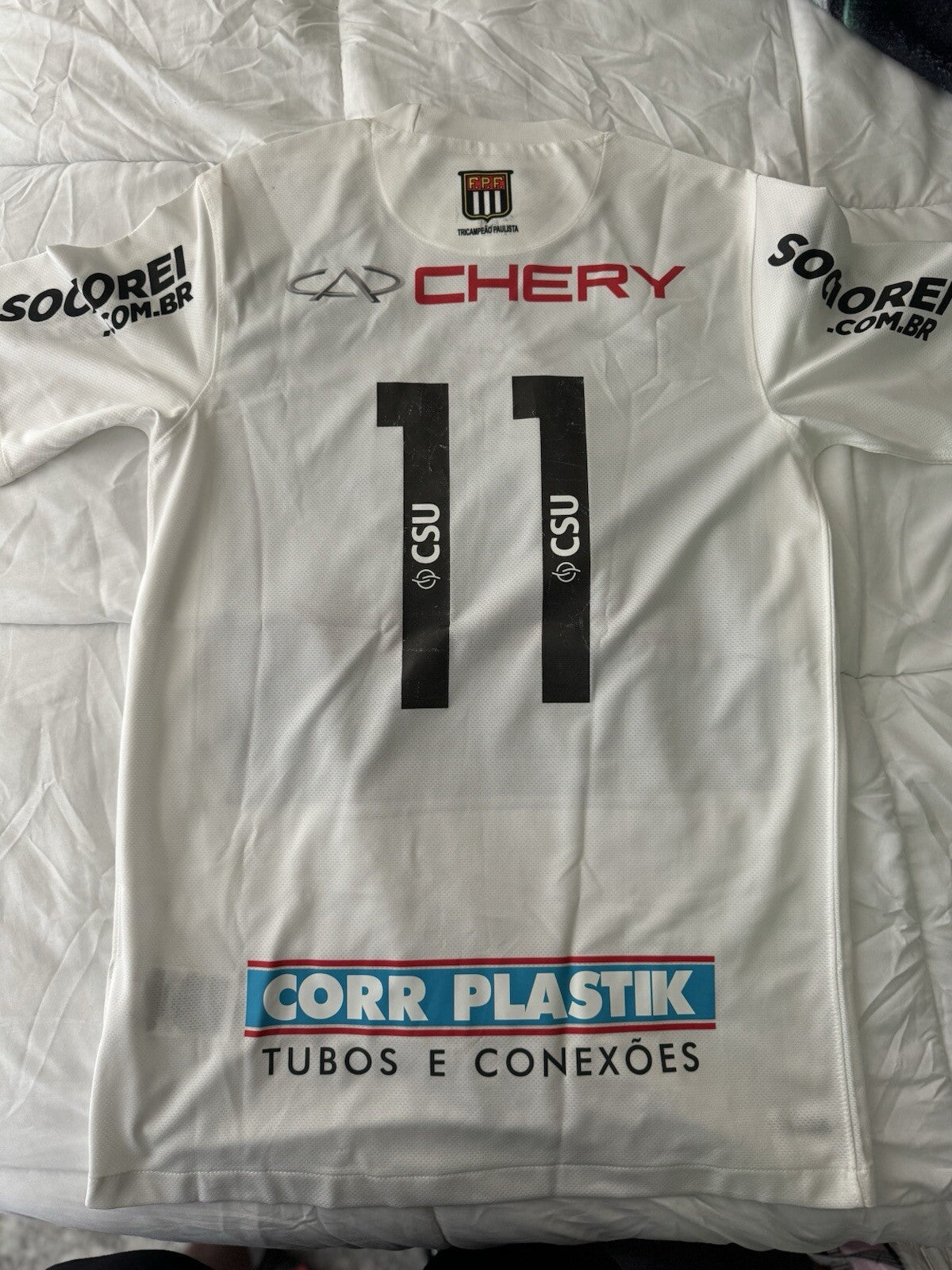Neymar Jr. Signed and Inscribed Match Worn 2013 Santos F.C. Jersey