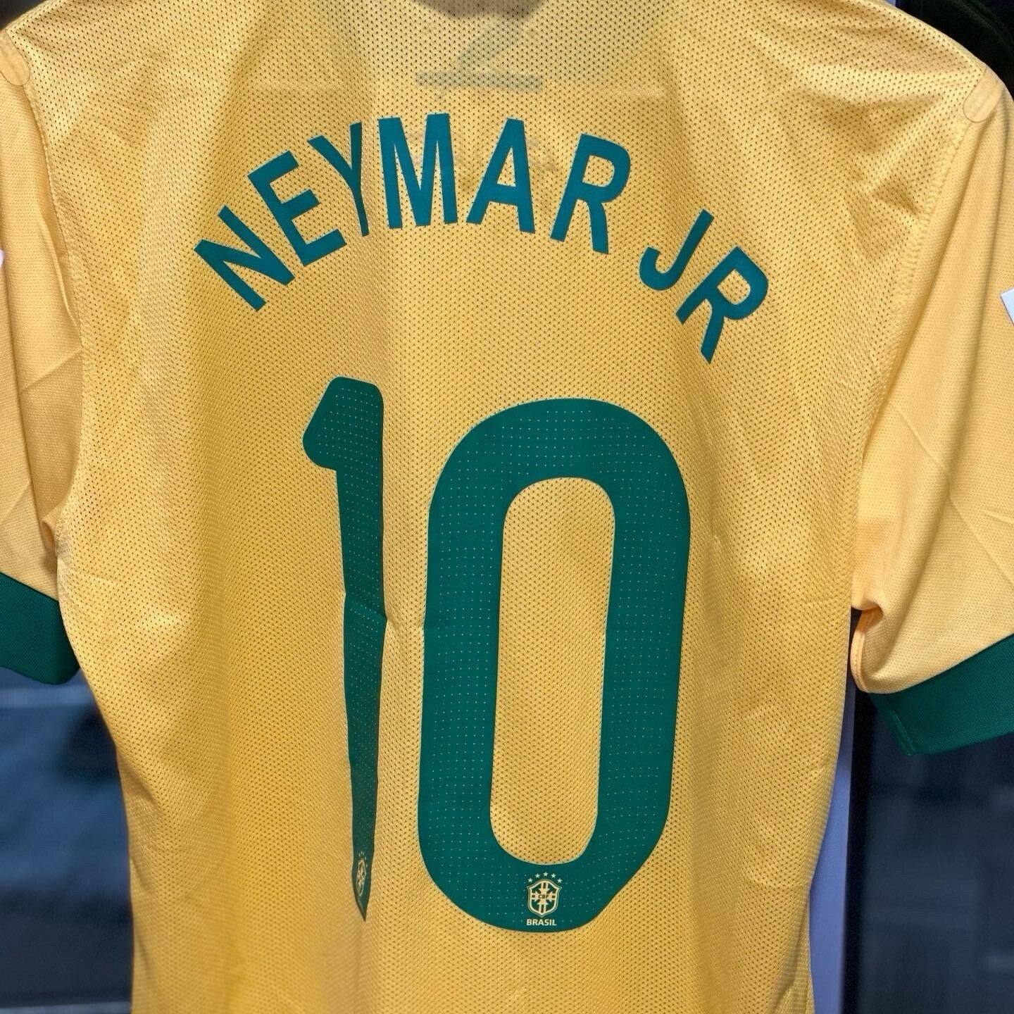 Neymar Jr. Signed & Inscribed Brazil Jersey – 2013 Match-Issued Confederations Cup (Beckett & MEARS Certified)