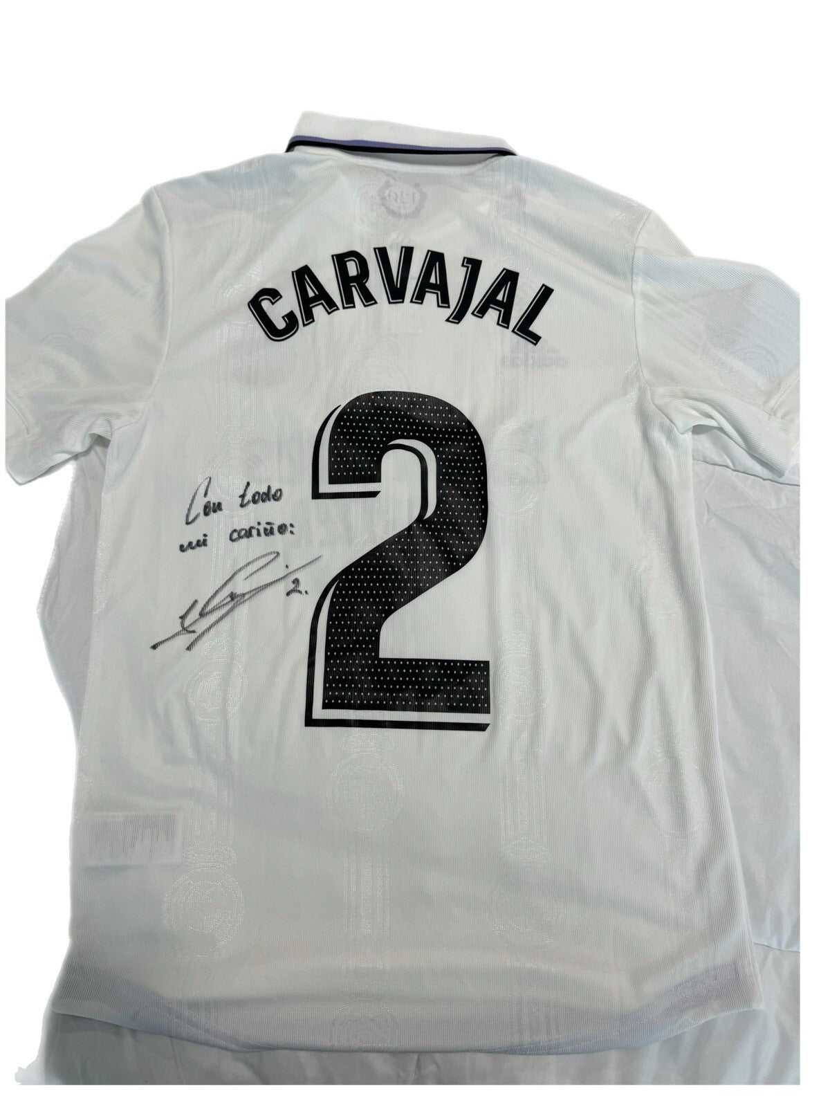 Dani Carvajal Signed 2022/23 Real Madrid Player Issue