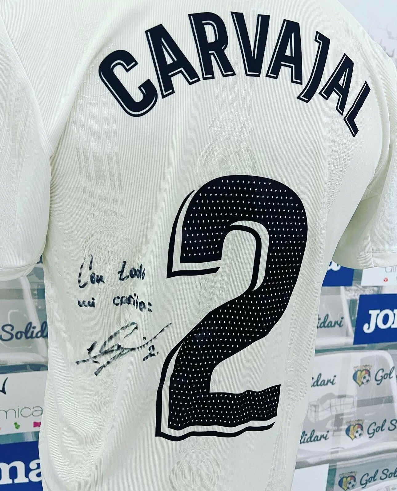 Dani Carvajal Signed 2022/23 Real Madrid Player Issue