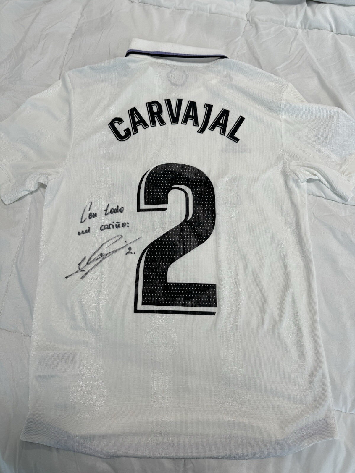 Dani Carvajal Signed 2022/23 Real Madrid Player Issue