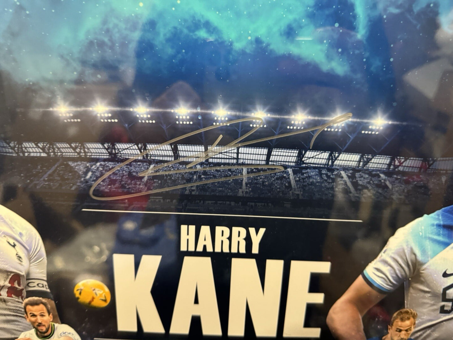 Harry Kane Signed and Inscribed Limited Edition Photo (#1/23)