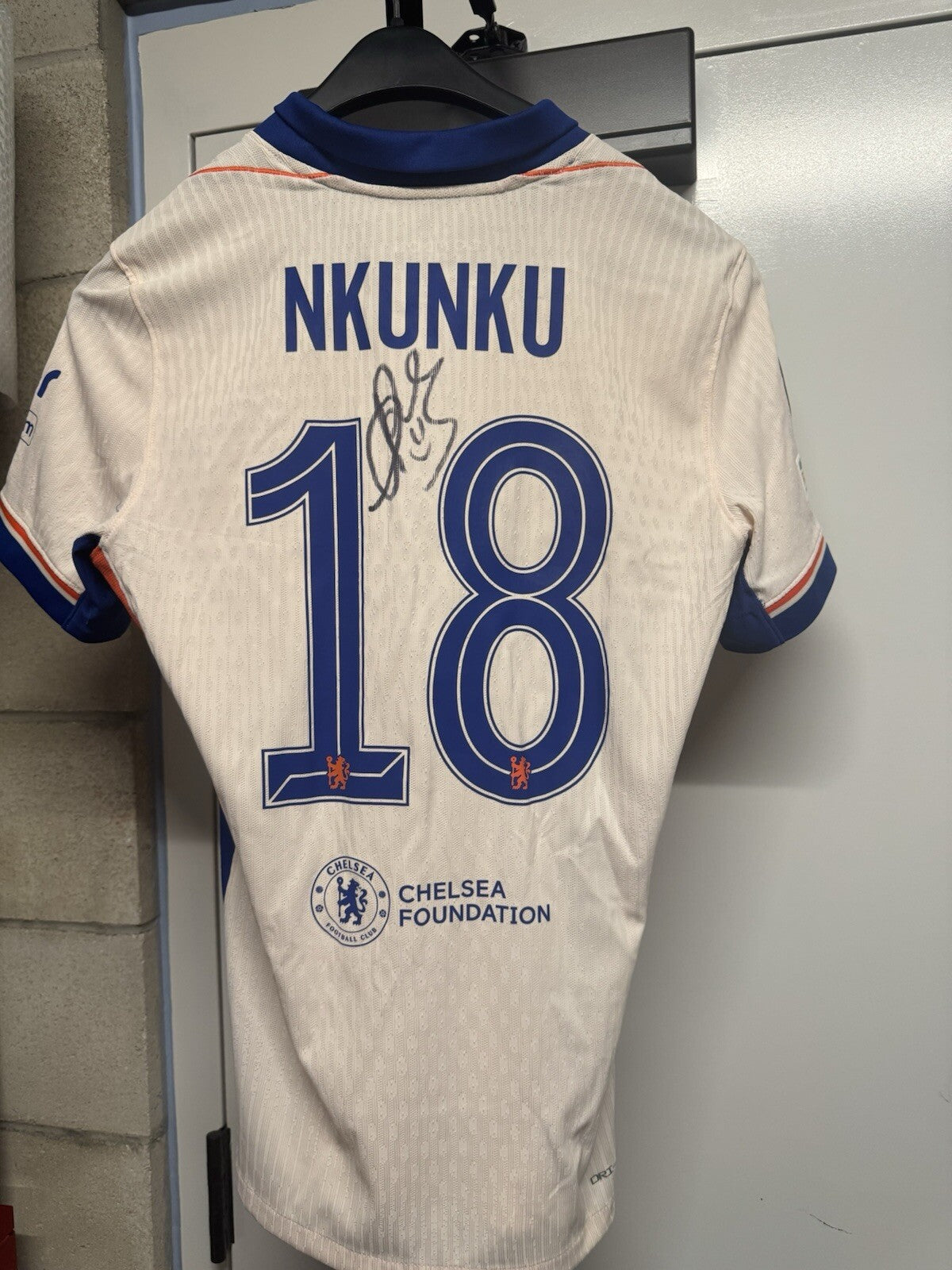 Christopher Nkunku Signed Match-Worn Jersey - Chelsea vs. Heidenheim