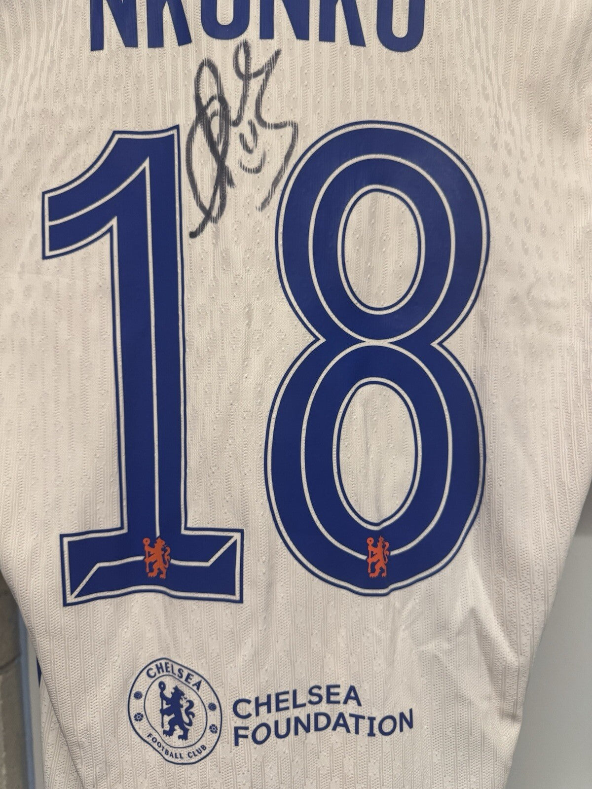 Christopher Nkunku Signed Match-Worn Jersey - Chelsea vs. Heidenheim
