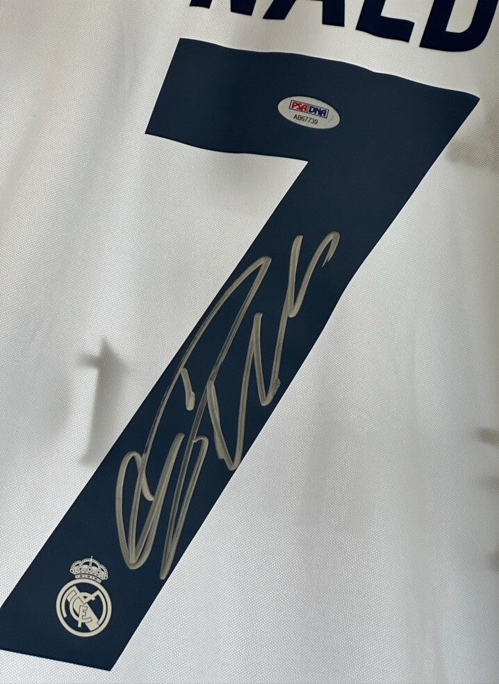 Cristiano Ronaldo Signed 2016/17 Real Madrid Jersey – PSA/DNA Authenticated
