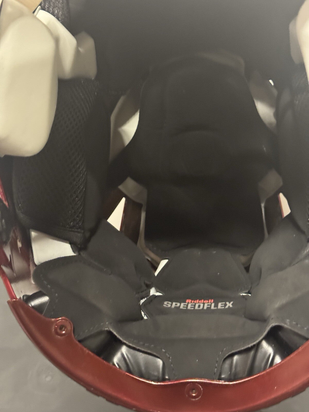 Custom Hand-Painted USC Trojans SpeedFlex Helmet with Multiple Inscriptions