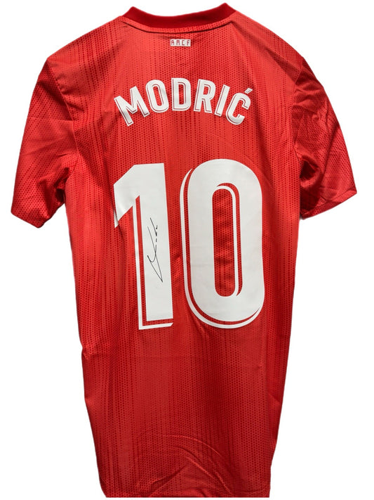 Luka Modric Match-Issued Signed Real Madrid 2018/19 Third Shirt w/ ICONS COA