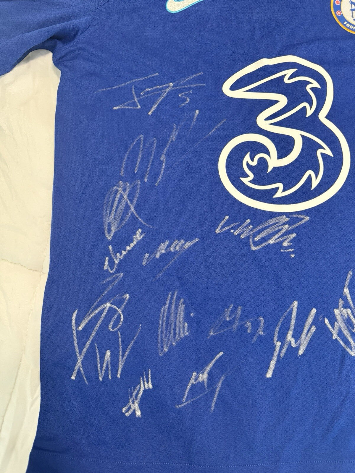Chelsea FC Official Team-Signed 2022/23 with Club Certificate
