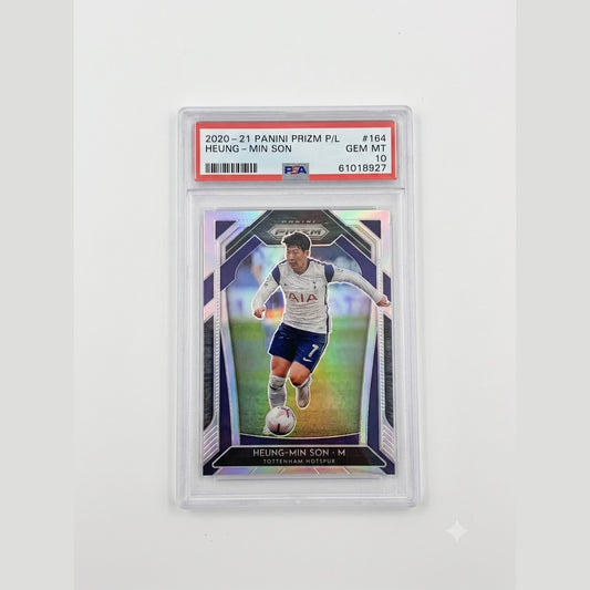 2020-21 Panini Prizm Premier League #164 Heung-Min Son PSA 10